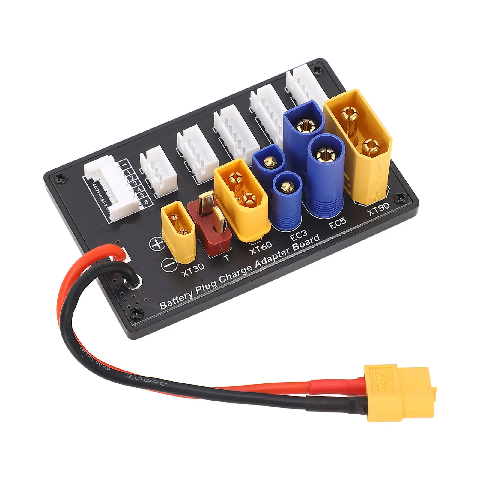Vue d'ensemble de la carte de charge parallèle multi-connecteurs pour batteries LiPo