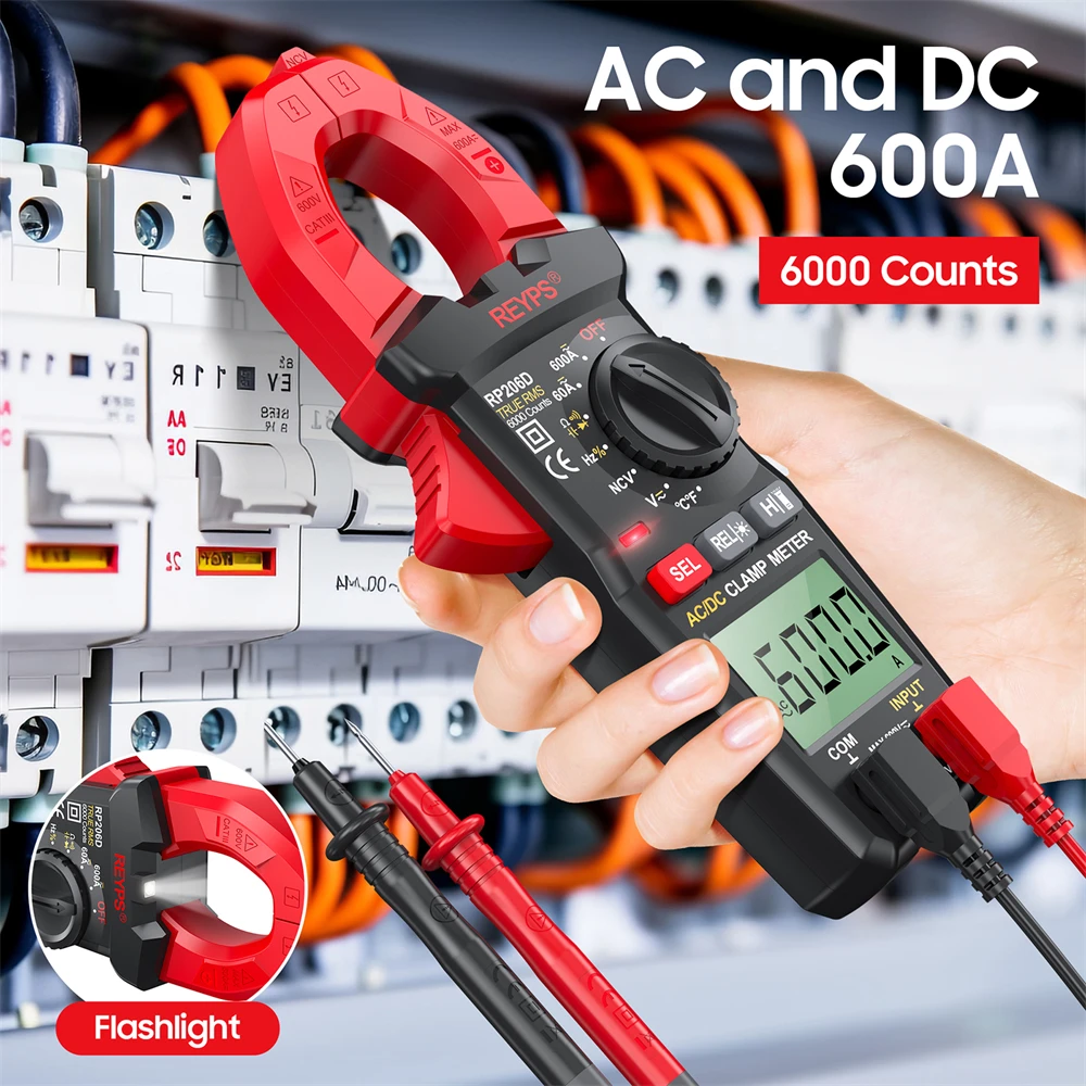 REYPS RP206 Digital Clamp Multimeter