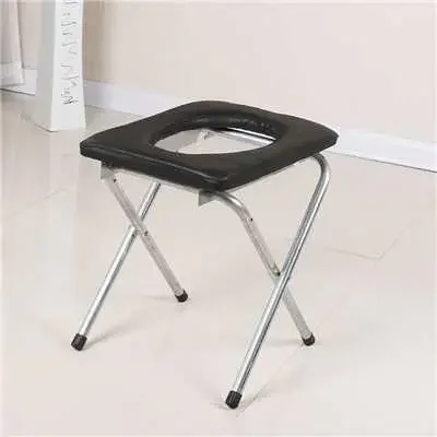 Stable Portable Toilet for Camping  Comfortable NonSlip Adult Squatting Stool Chair for Pregnant Women Adjustable Outdoor Seat 3