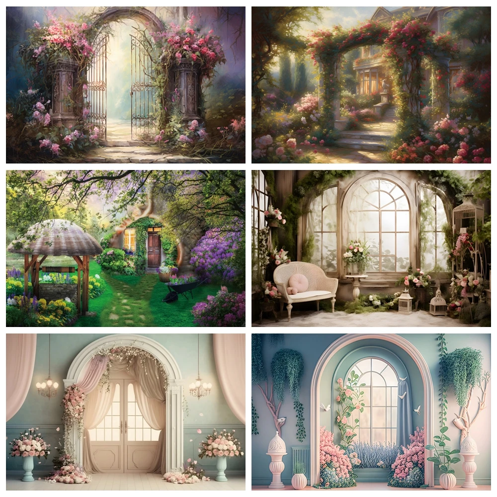 Mehofond Oil Painting Texture Photography Backdrop Castle Princess Birthday Background Vintage Floral Window R Photo Studio 827a15ff 4ff7 4bea B5bc 57871429487f.5f57b1287469f9348c52845827ed26ae