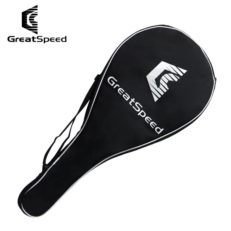 Greatspeed Padel Bag for 1 Racquet Beach Tenis Bag  Black Sports Protevtice Bags Women Men Paddele Tennis Racket Cover
