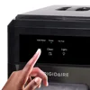 Crunchy Chewable Nugget Ice Maker, 44lbs per day, Auto Self Cleaning, Black Stainless 5