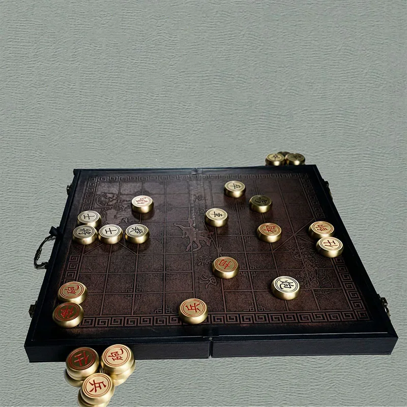 Set Di Scacchi Da Tavolo Professionale In Legno Di Metallo Giochi Da Tavolo Da Campeggio Medievali Cinesi Pezzi Di Scacchi Ajedrez Tematico Entertainm