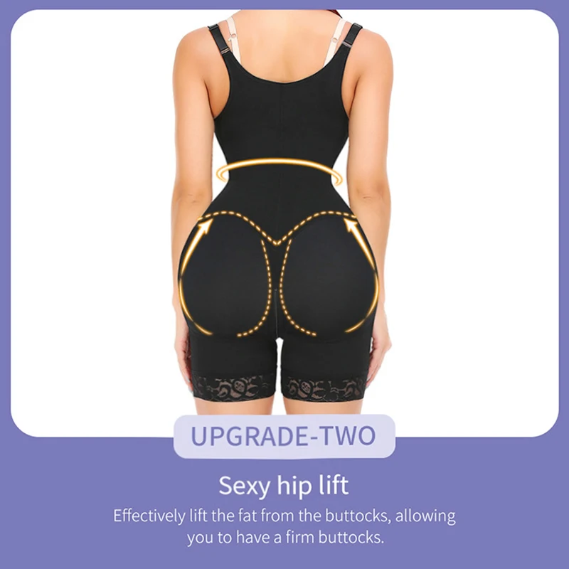 Fajas Reductoras Body Levanta Cola Post Surgery Partum Slim Girdle Bodysuit High Compression Full Body Shaping Corset Underbust
