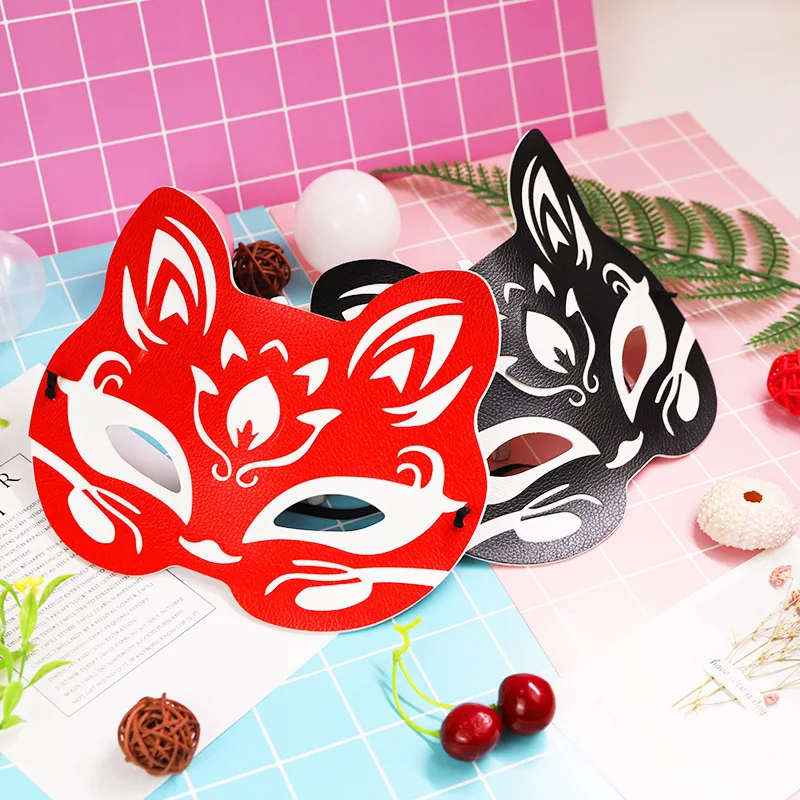 Fox Eye Sm Role Play Mask Leather Accessory For Adults_voghion.com