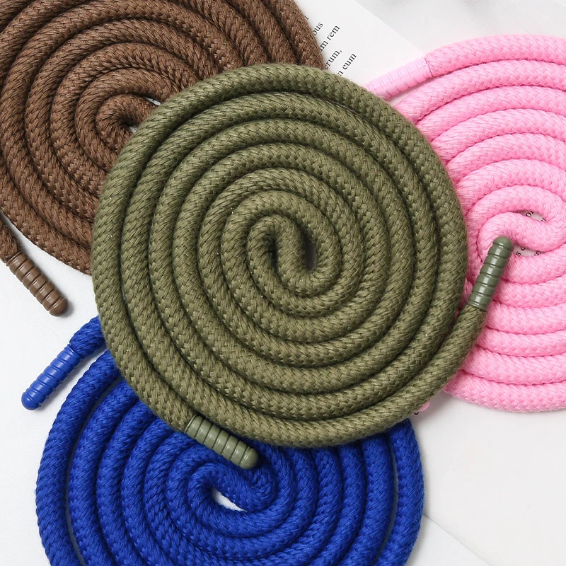 135CM 9mm Round Garment Drawstring Cord Waistband Sweatpants Strap Hoodies Thread Shoes DIY Accessories TJ21678