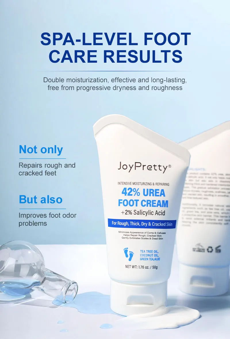 Description Picture 2 of itemUrea Foot Cream Moisturizing Exfoliating Hand Feet Dead Skin Removal Anti Peeling Heels Repair Mask Foot Skin Care Products