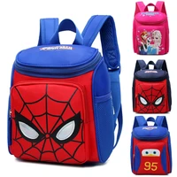 Aoger Anime Spiderman Design Backpack Frozen Cars Printing Boys Primary Children School Bag Kids Kindergarten Backpack Travel 1