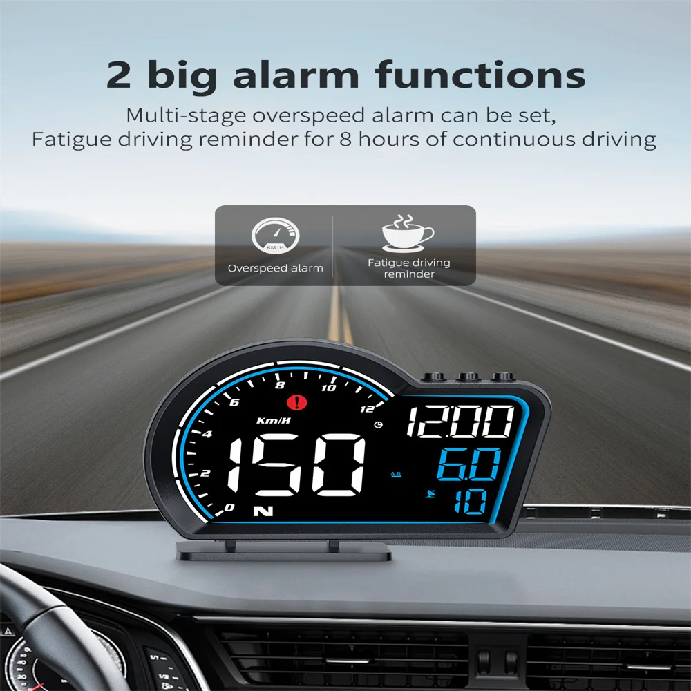 HD G16 GPS HUD ӵ  ÷ ӵ  Ÿ,   溸,   ׼