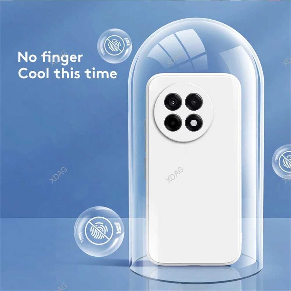 Liquid Silicone Phone Case - Original Soft Fashion Classic Straight Edge Back Cover