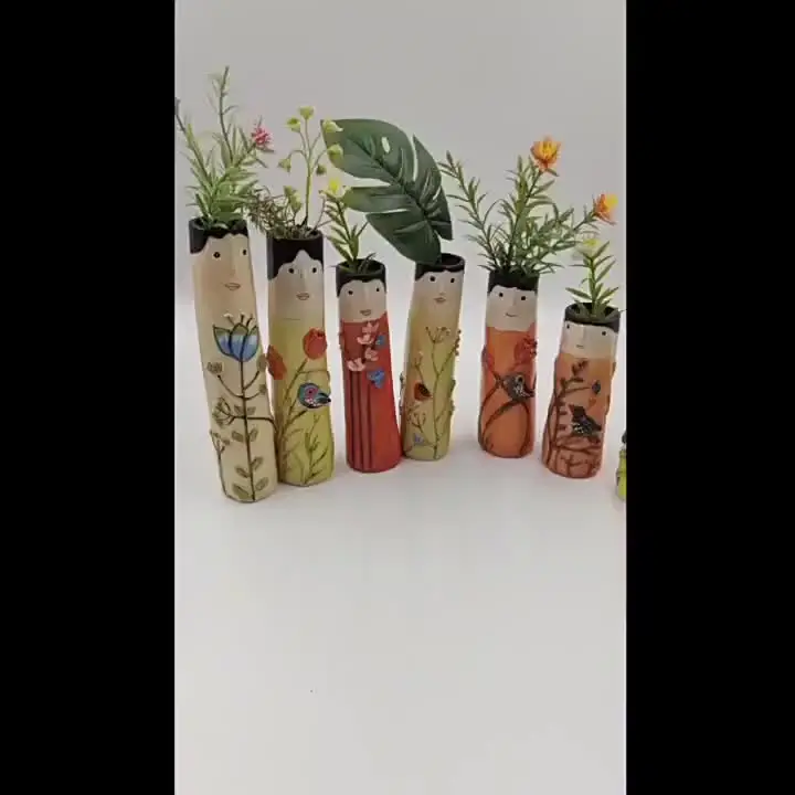 Скульптура из смолы "Богемное лицо девушки"
