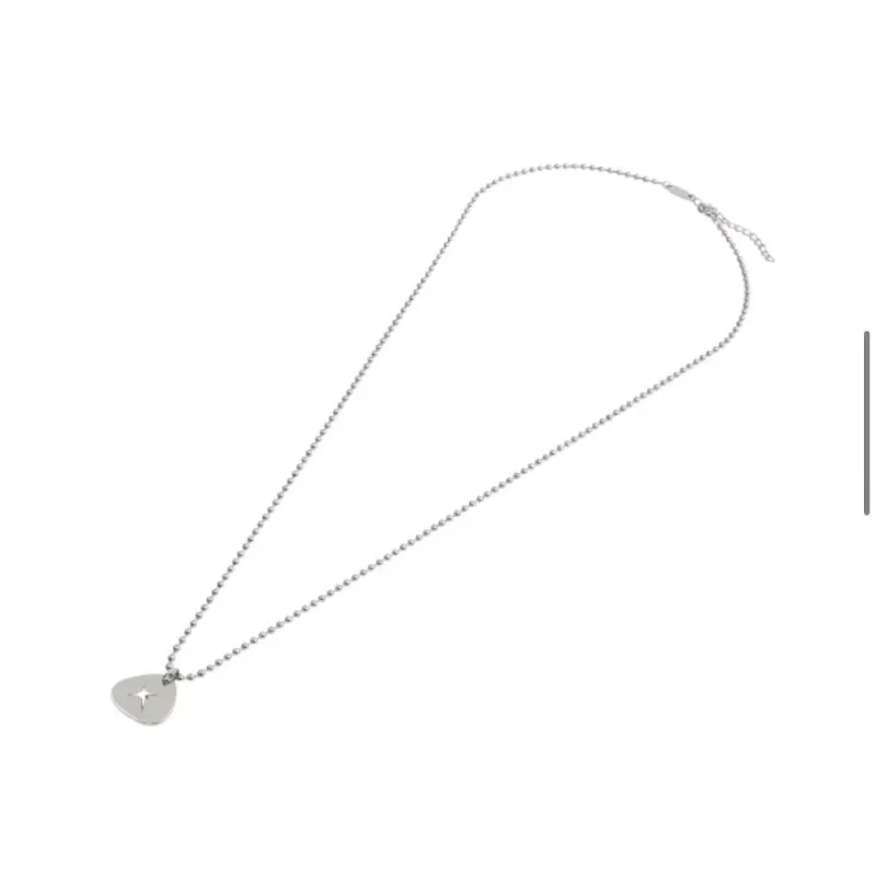 Kpop Simple Hip-Hop Idol Necklace LOGO Pendant Key Chain Keyring Fans Collection Gift 5