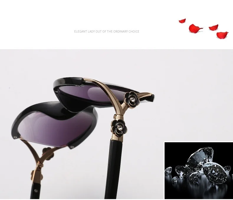 Sexy Cat Eye Women Vintage Retro Shaped Sun Glasses Female Eyewear Gray Gradient Sunglasses Brand Designer_voghion.com