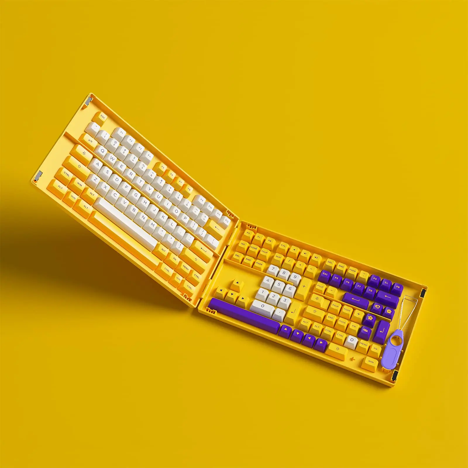Akko Los Angeles Keycap Temático Conjunto 158-key Asa Perfil Completo Keycaps Pbt Double-shot para Teclados Mecânicos com Caixa de Coleção - Imagem 2