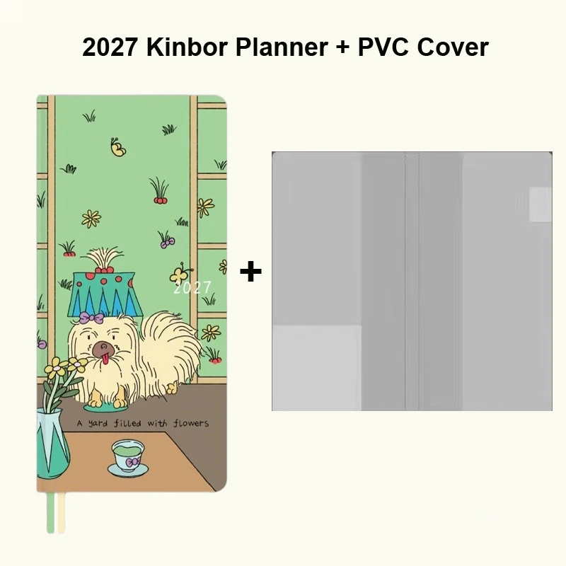 Kinbor 2026 Slim Portable Week Planner & Journal
