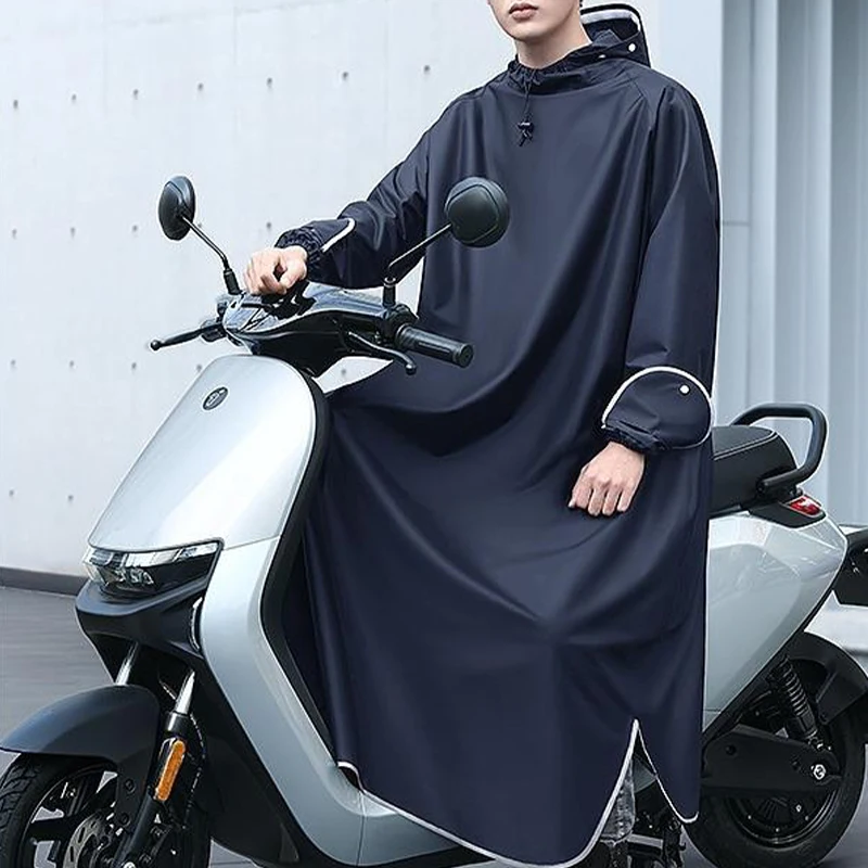 Electric Motorcycle Raincoat Men's Cycling Clothing Long Full-body Rain Poncho Outdoor Rain Gear motorcycle raincoat rain poncho bike raincoat raincoat suit