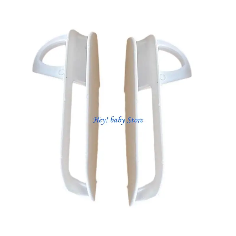 Q1FE 1 쌍  부스터 시트 안전 버클 플라스틱 패스너 안정적인 식사 시간 위치 지정을위한 인체 공학적 스냅 클로저