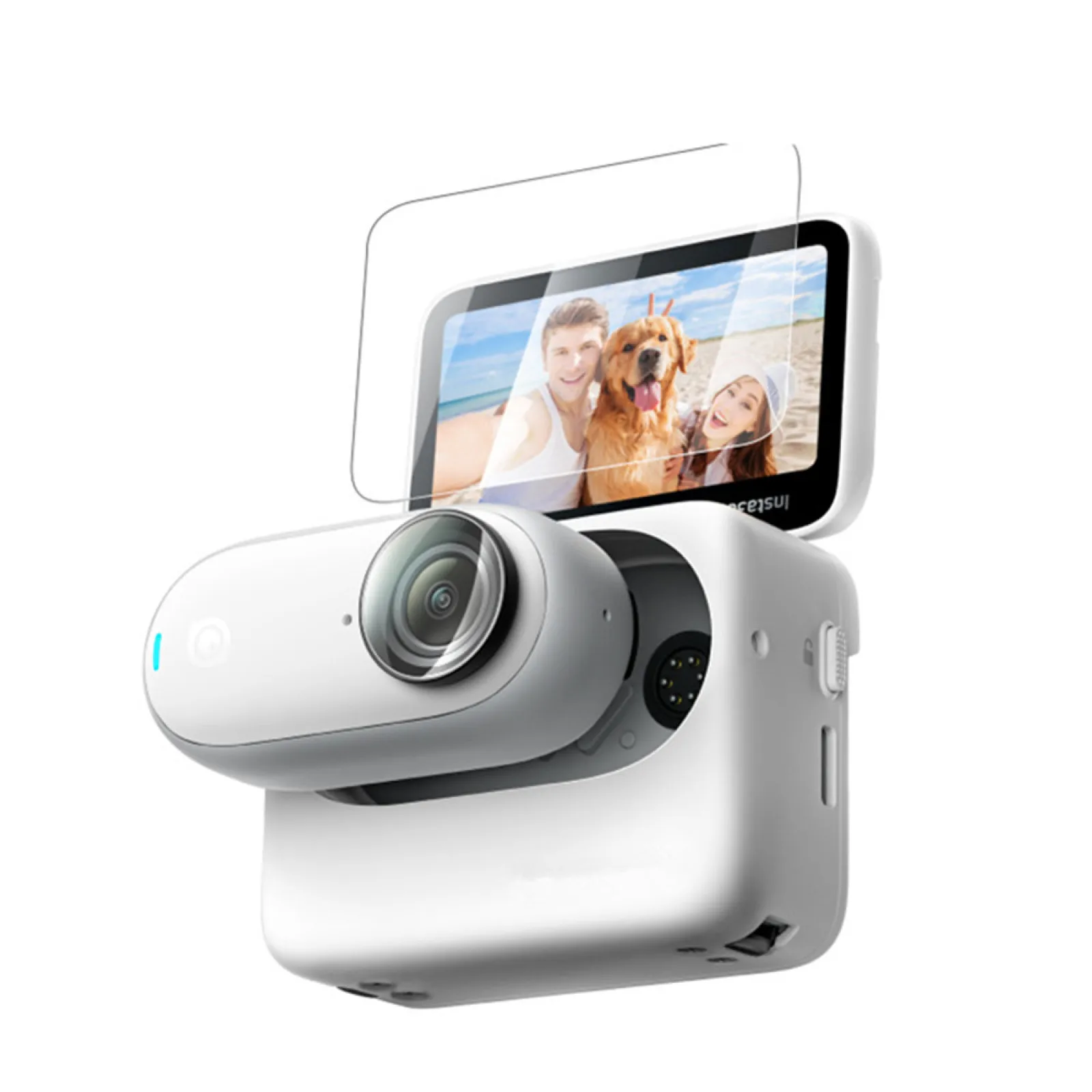 

Ультратонкое закаленное стекло 0,3 мм для объектива камеры Insta360 GO 3