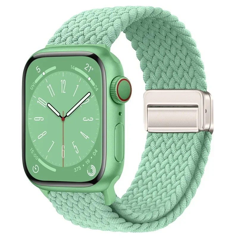Premium Nylon Braided Loop Strap with Magnetic Closure