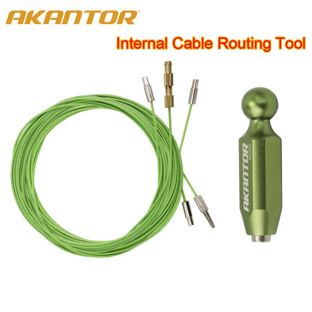 

AKANTOR Professional Bicycle Internal Cable Routing Tool Hydraulic Wire Bike Frame Shifter Inner Cable Guide Install