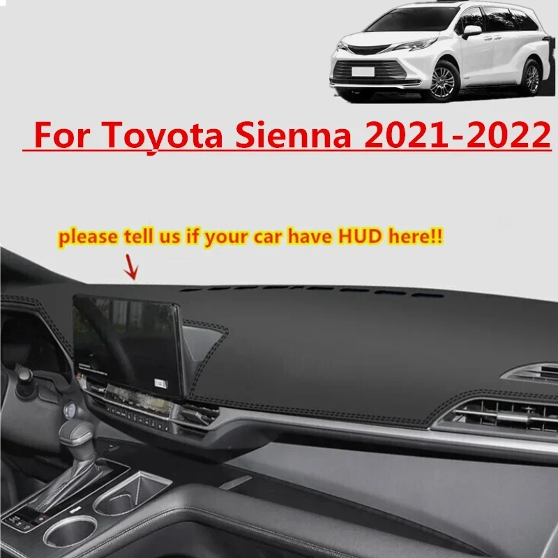 

Новинка, Противоскользящий коврик для приборной панели, коврик для Toyota Sienna 2021 2022