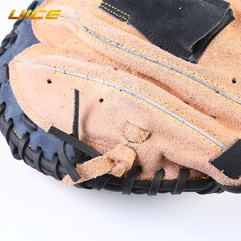 Baseball Glove Outdoor Sports Leather Baseball Catcher Glove Softball Practice Equipment Size 12.5 Left Hand Adult Training