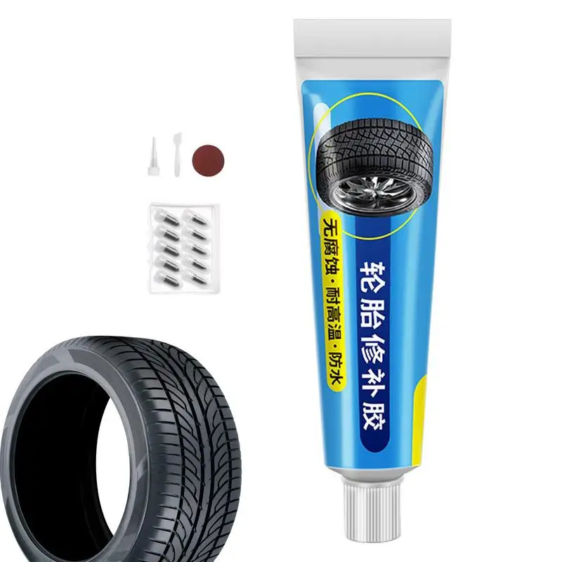 

Mighty Tire Repair Glue Car Bicycle Motorcycle Tire Repair Glue Car Tire Sole Repair Instant Glue Multi-purpose Super Glue