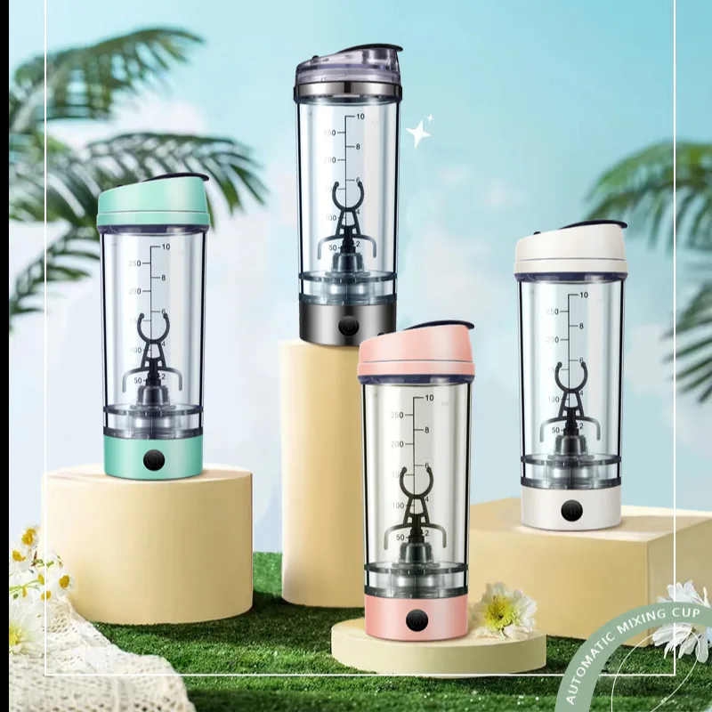 Mini Portable Sports Fitness Protein Powder Charging Fully Automatic Shaker Cup Blending Cup