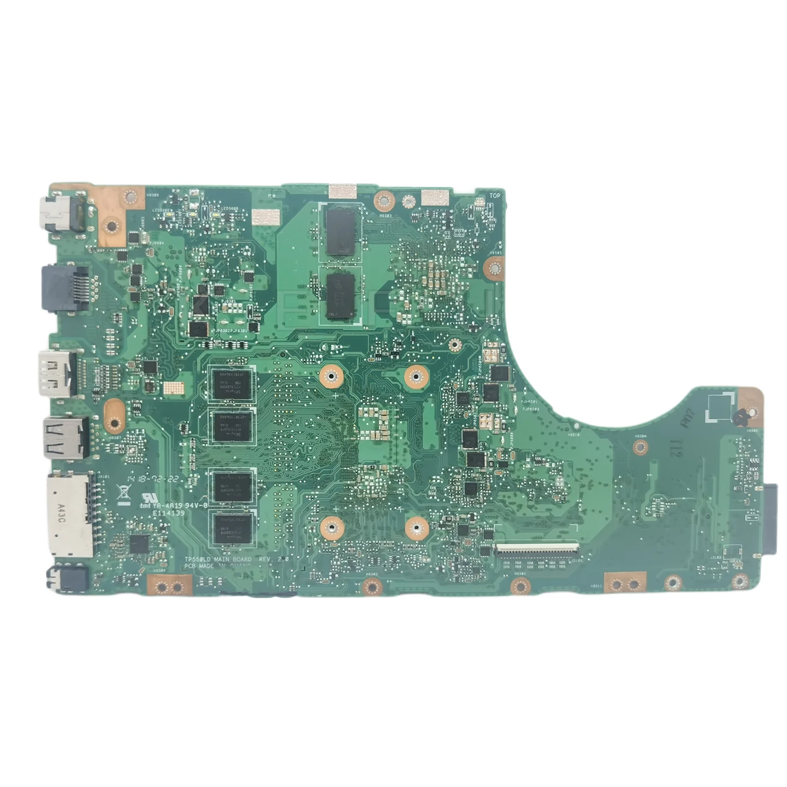 Placa-mãe é Adequado para Asus Transformador Livro Flip Tp550la Tp550ln Tp550l Notebook Placa-mãe com 4g-ram I74500u Tp550ld Placa-mãe para notebook - Imagem 3