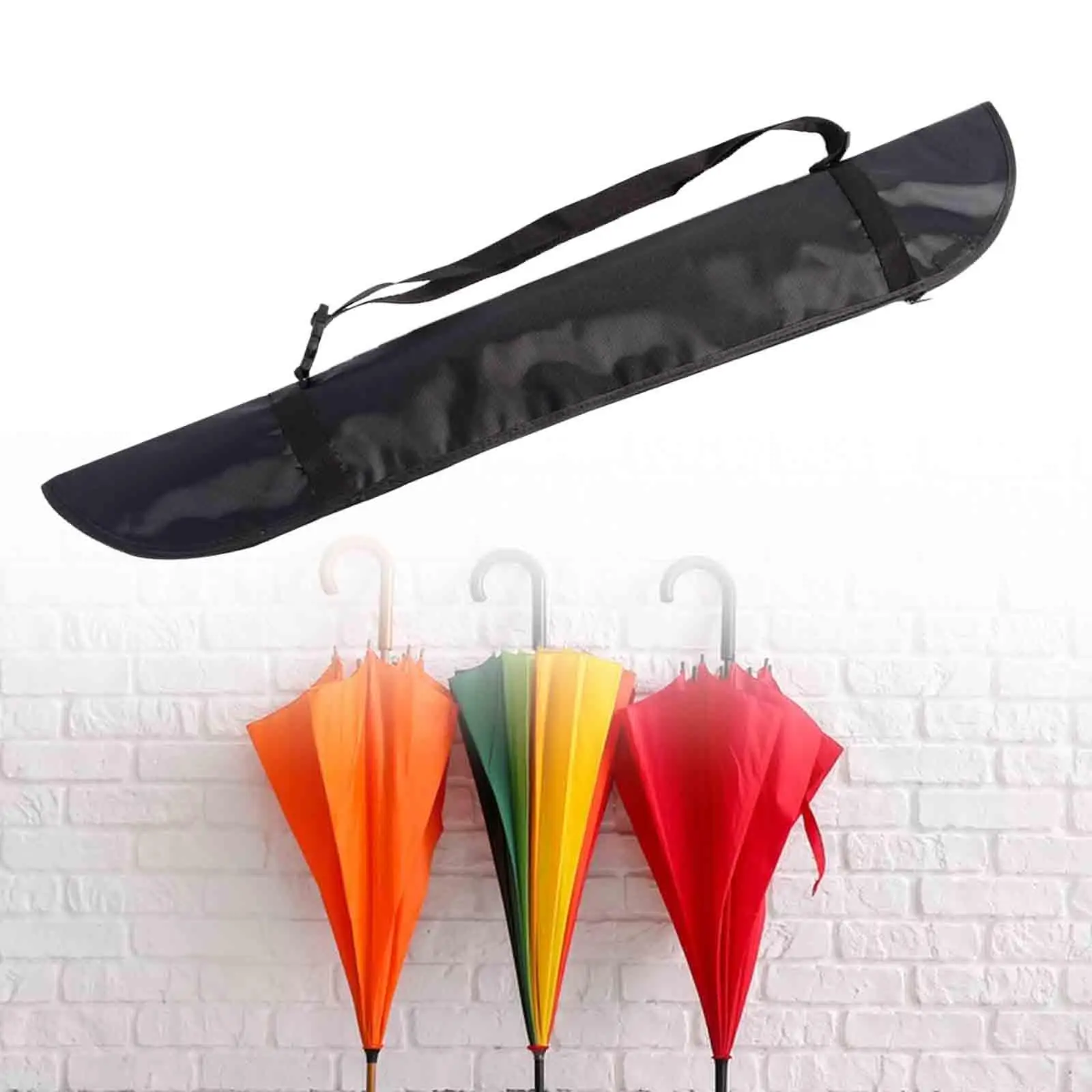 Umbrella Bag with Shoulder Strap Sling Holder Pouch Carrying Case Waterproof Cover for Snow Outdoor Traveling Trucks Cars