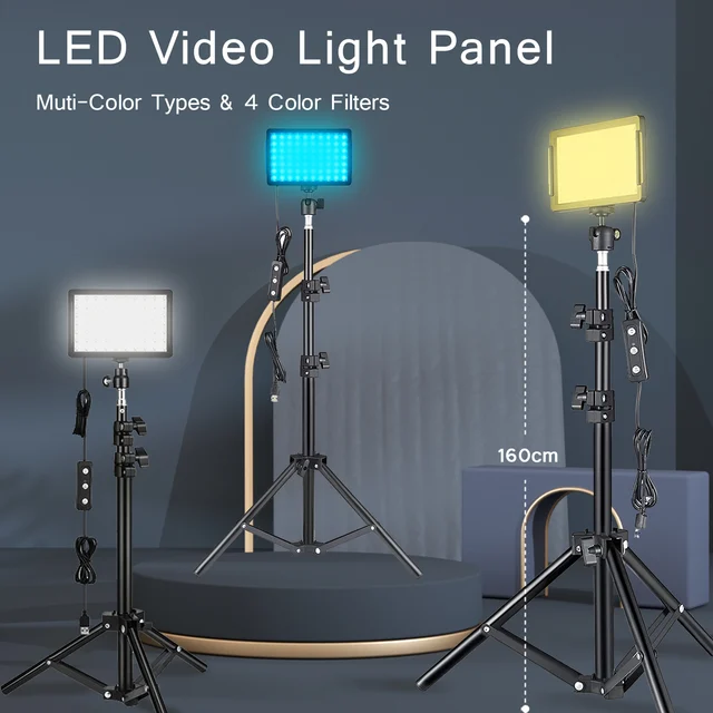 LED Video Light Panel Kit 2