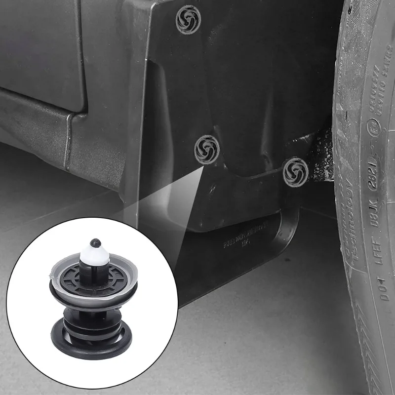 Car Interior Door Panel Push Card Clip Fastener 7L6868243 for Caddy Touran Tiguan Golf 4 5 6 7 Passat CC Polo Beetle Jetta T5 car fastener clip