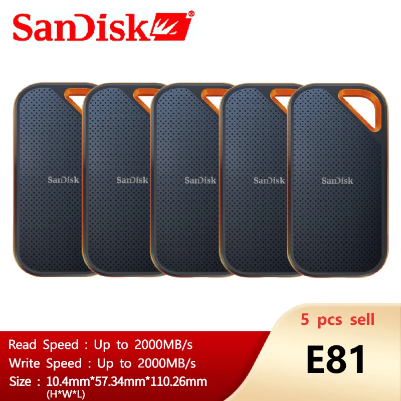 wholesale-sandisk-e81-extreme-pro-portable-ssd-type-c-usb-3-2-hard-disk