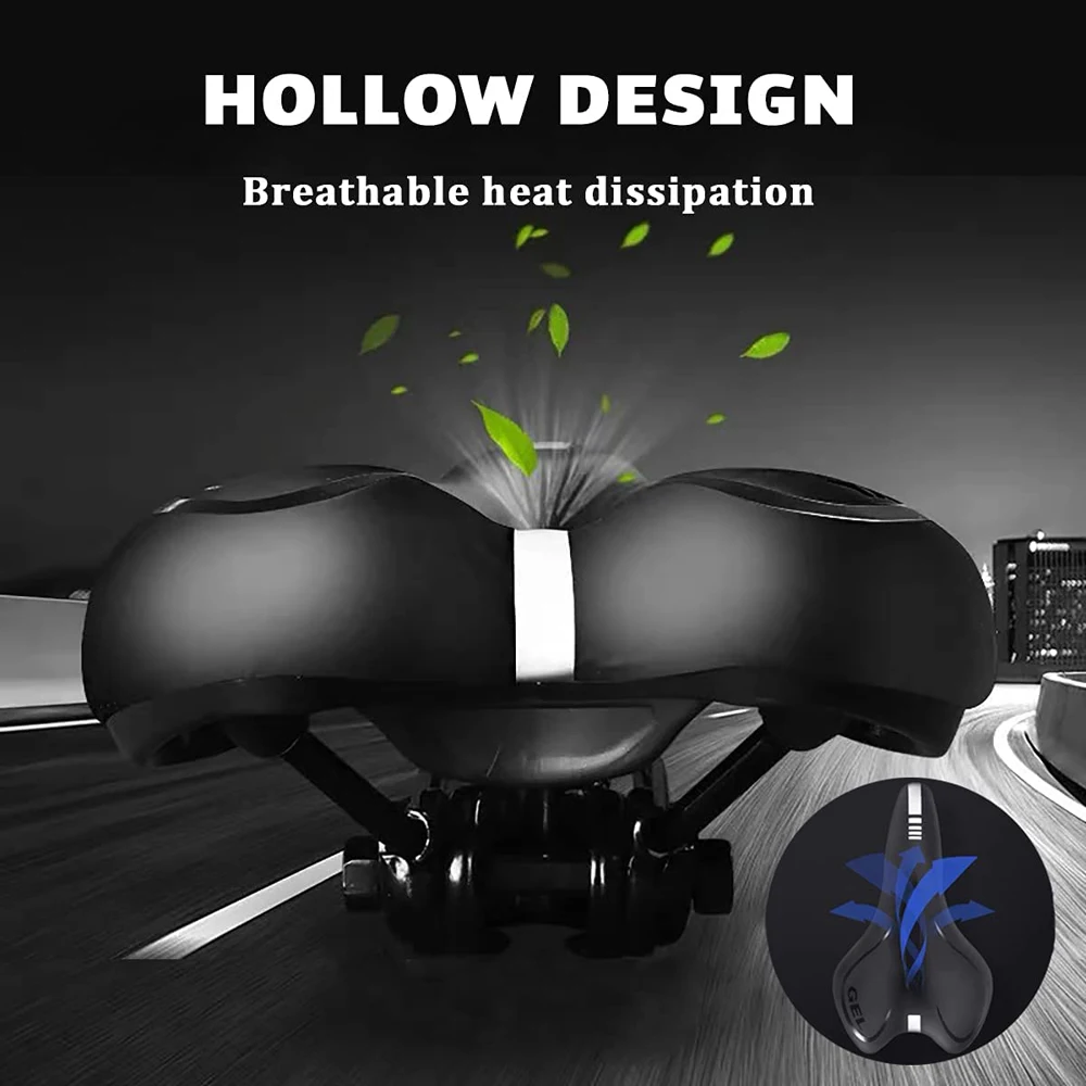 Bicycle Saddle Bicycle Seat Cushion Bike Riding Cushion Gel Bicycle Saddle For Men and Women