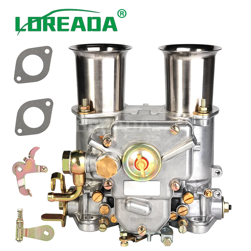 Carburador Weber para 152G 45mm Choke 4 6 Cyl V8 motor Fajs EMPI Solex Dollorto Air Horns OE #45DCOE 19600.060 19600.017 - AliExpress