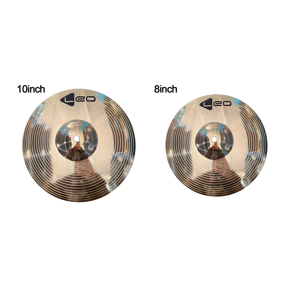 Drum Brass Cymbals 8/10 Inch Percussion Splash Crash Hi-Hat Musical Instrument Parts drum percussion accessories drum accessories