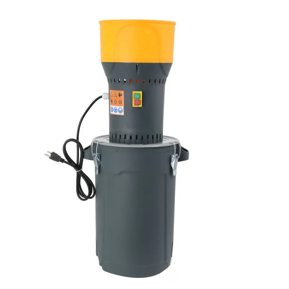 110V 1ph 60HZ Electric Mill Dry Grain Corn Wheat Cereal Feed Grinder milling machine 5