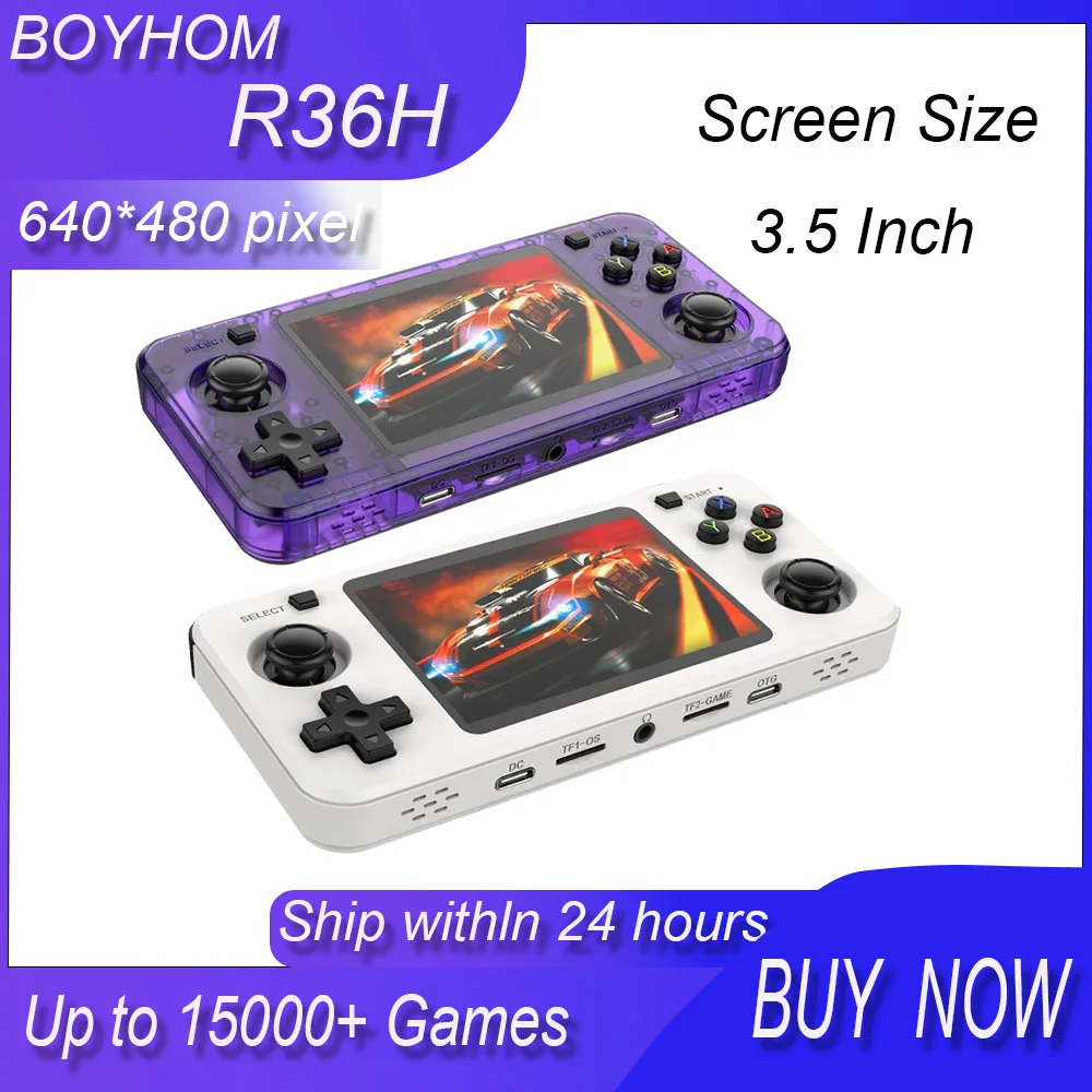 Console de jeux portable rétro R36S, système Linux open source, carte TF 128 Go, plus de 30 000 jeux classiques, écran IPS 3,5 pou,q - Jeux vidéo Console de jeux portable rétro R36S, système Linux open source, carte TF 128 Go, plus de 30 000 jeux classiques, écran IPS 3,5 pou,q - Jeux vidéo