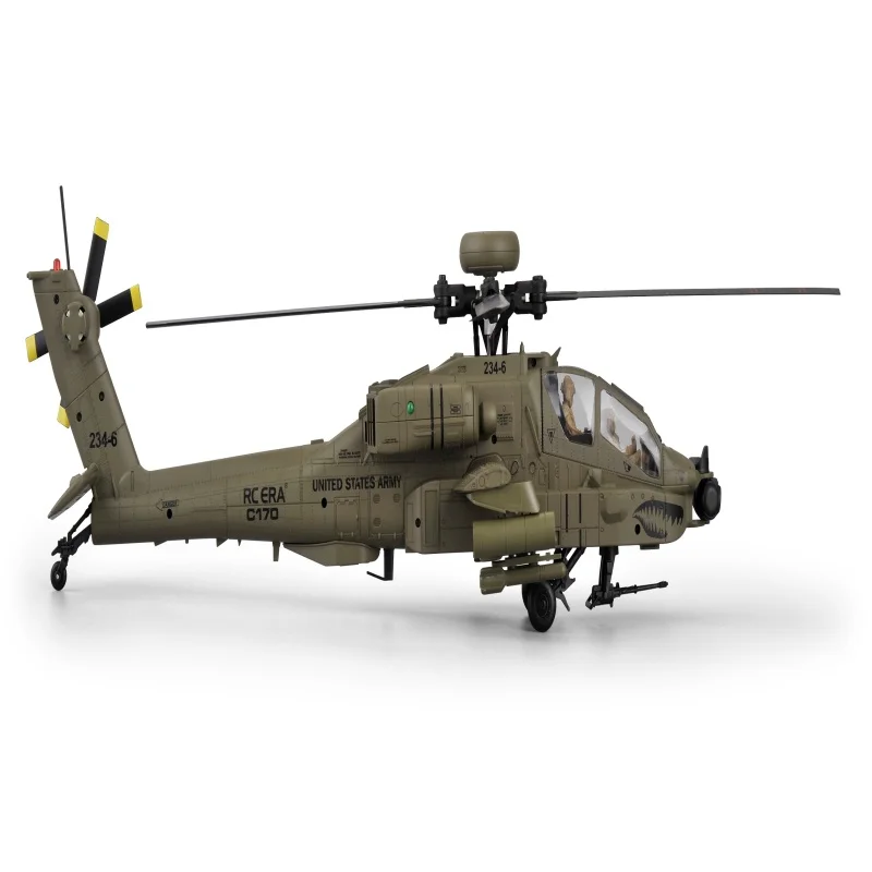 2026 New RC ERA C170 AH-64 Apache 1:48 Auto Stabilized Helicopter - 5