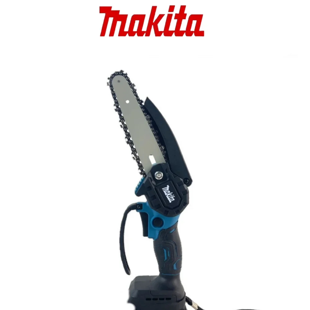 

Миниатюрная Электрическая цепная пила Makita, аккумуляторная бензопила для дерева с литиевым аккумулятором, 18 в, электроинструмент для сада