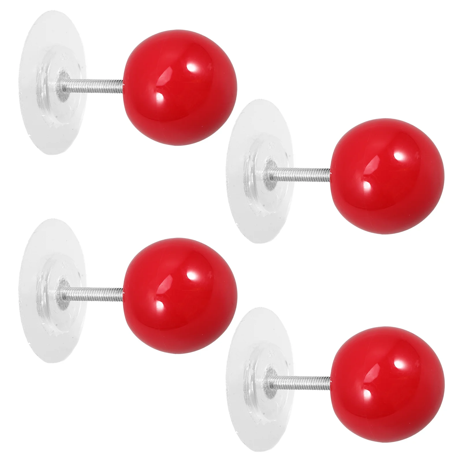 

4 Pcs Lighting Switch Handle Fittings Universal Portable Wall Modification Accessories Lamp Pp Iron Control Rocker Adhesive