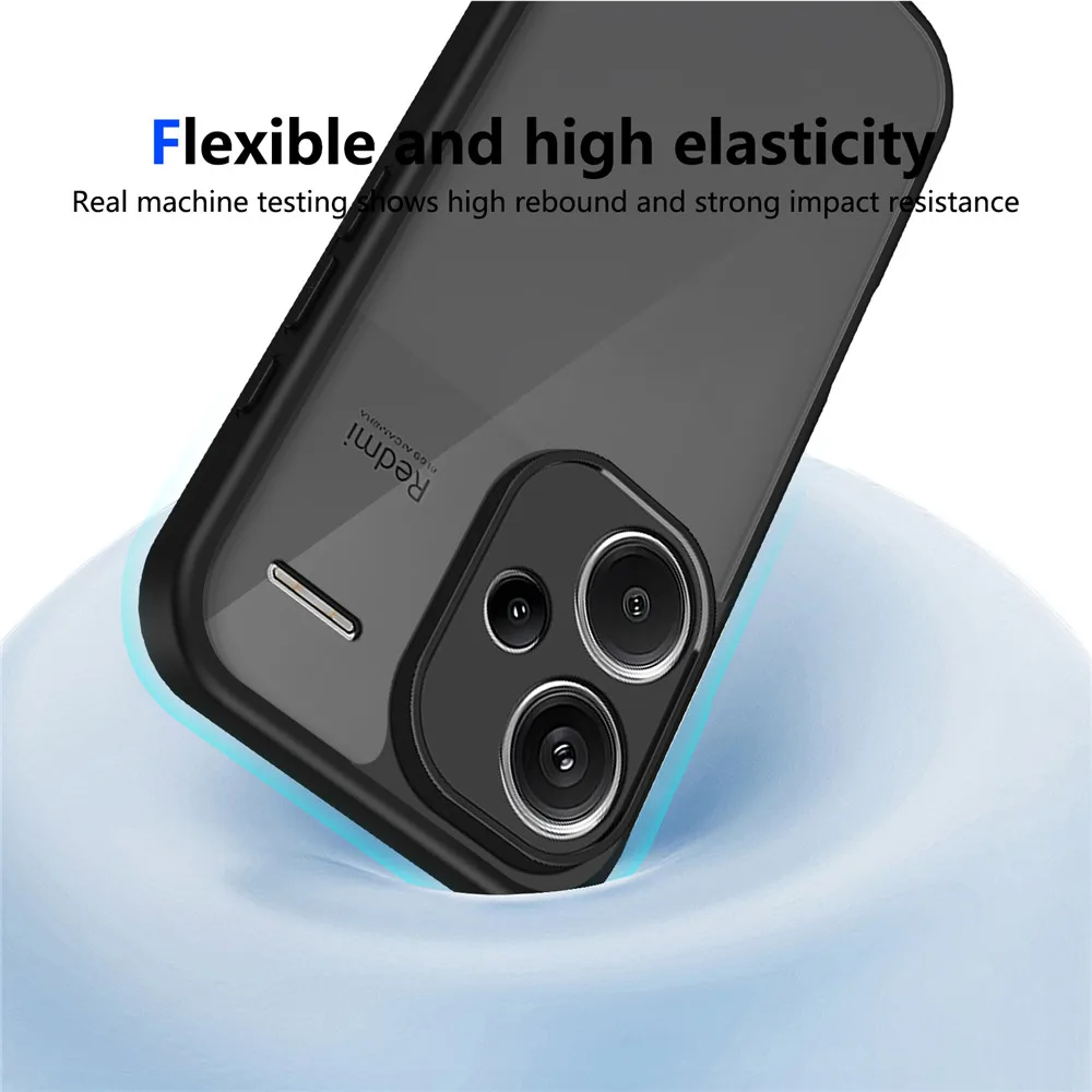 Luxury Matte Shockproof Phone Case with Skin Feel Back Cover