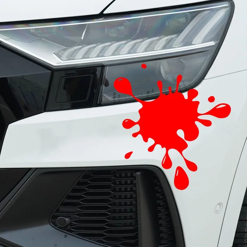 Creative Stain Imprint Car Stickers Interesting Scratch Blocking Vinyl Decals Car Door Glass Bumper Decorative Stickers Car Part - 2