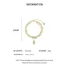 52150-f09cf5.jpg Chinese Style Green Jade Bracelet For Women Exquisite Gold Color Leaves Wrist Strap Bangle Double Chain Bracelet Girls Gifts