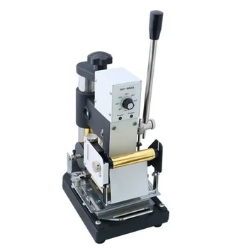 

Leather Logo Embossed Hot Stamping Machine Heat Press Machine For Phone Case/Wood /rock Printing