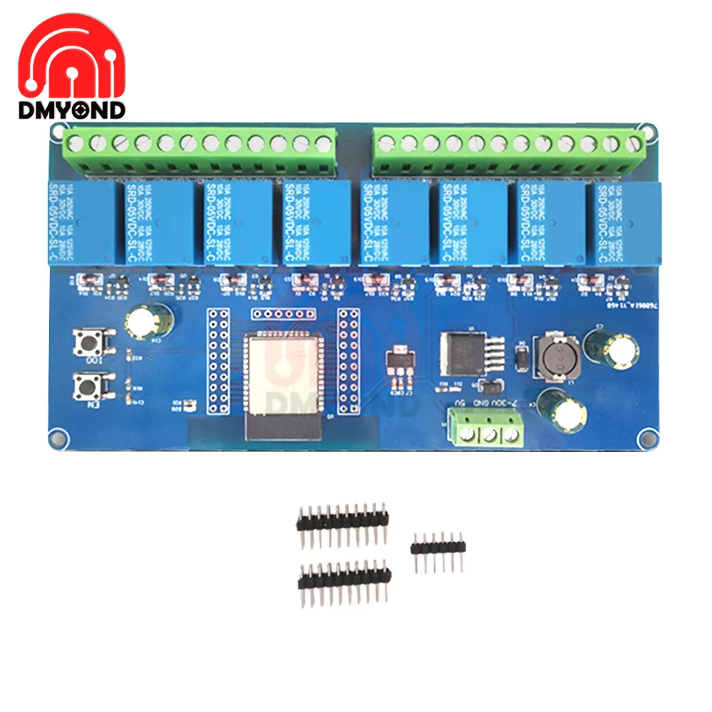ESP32-WIFI-8-Channel-Relay-Module-ESP32-WROOM-Development-Board-Power ...