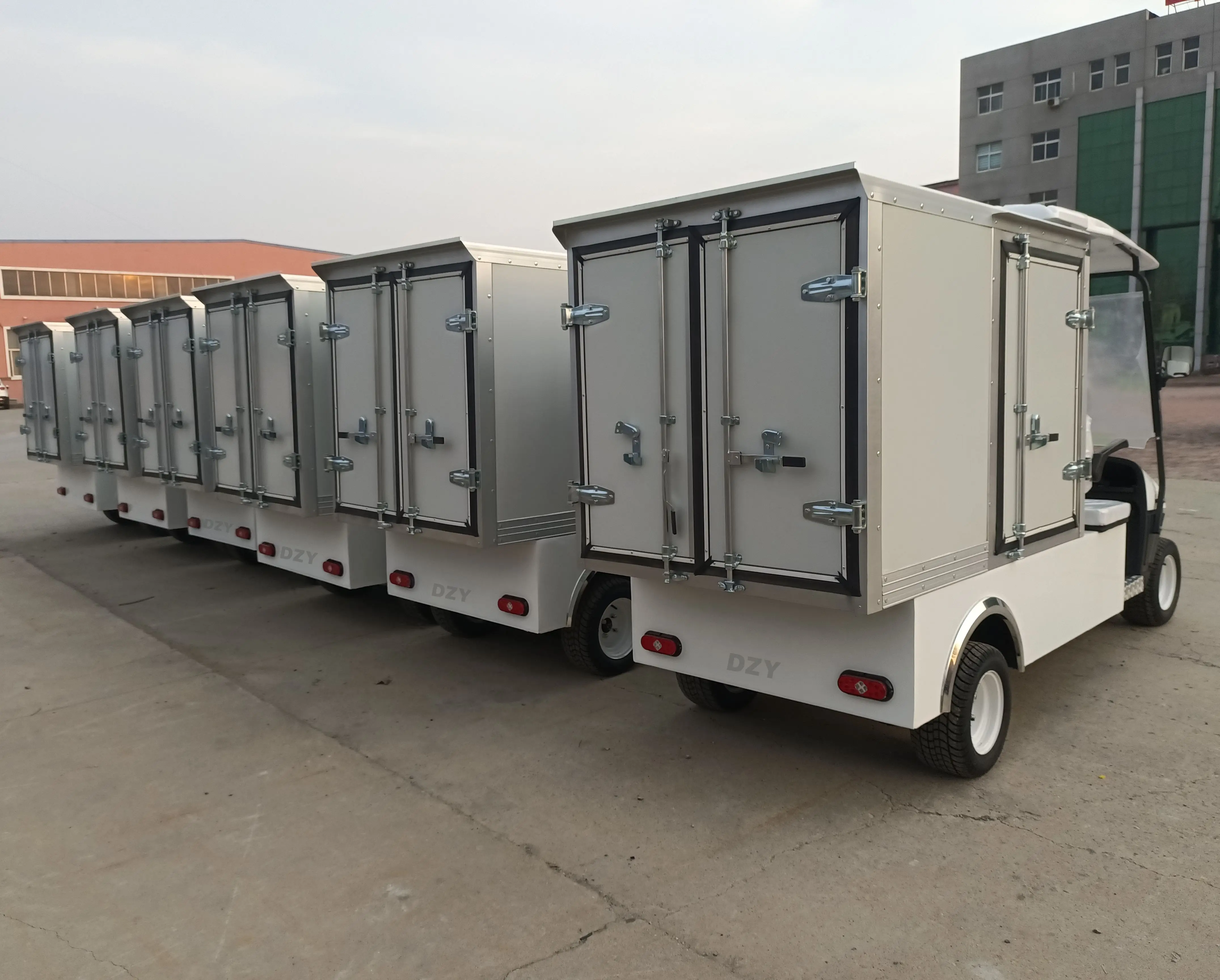 Trustworthy Supplier High-End Quality 6 Seats Golf Buggy Electric Vehicle Electric Hunting Golf Cart With Cargo