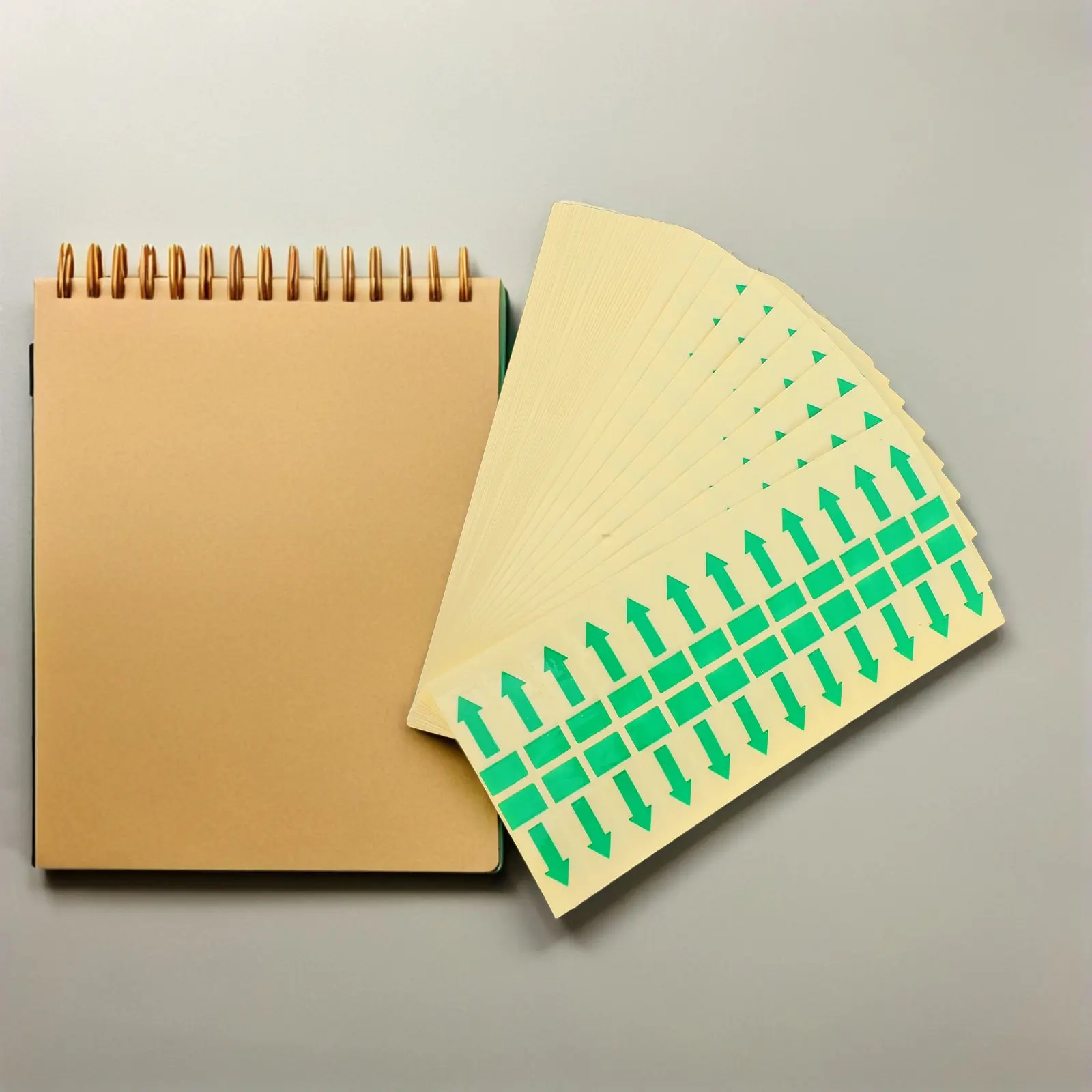 1000Pcs 이동식 화살표 데칼 40x15mm 투명 빨간색 화살표 씰이 있는 쓰레기 봉투 라벨 산업용 라벨
