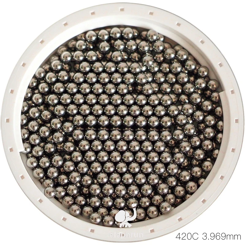 5/32'' (3.969mm) AISI420C Stainless Steel Balls G1000 Precision Solid Bearing Balls
