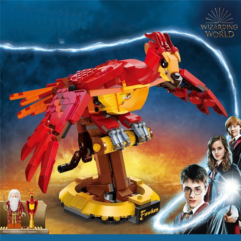 Harry Potter - Fawkes Building Blocks
